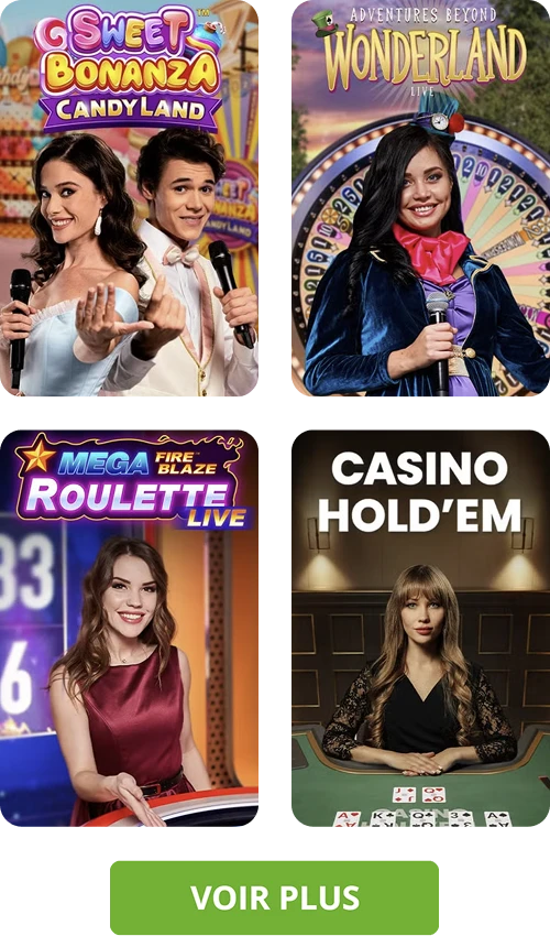 Malina Casino jeux en direct